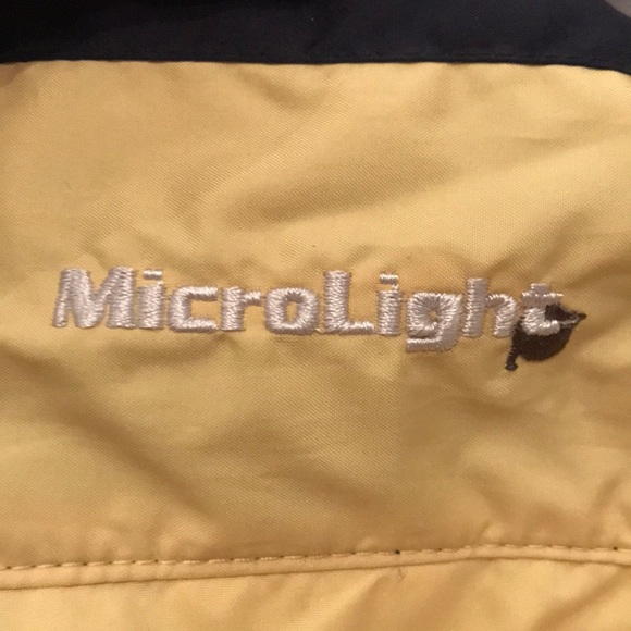 Like new! Hind yellow and navy running jacket - Picture 6 of 6